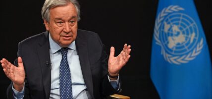 इजरायली विदेशमन्त्रीद्वारा संयुक्त राष्ट्रसंघका महासचिवको राजीनामा माग