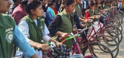 महिला साइकल प्रतियोगितामा चन्चला कुमारी प्रथम