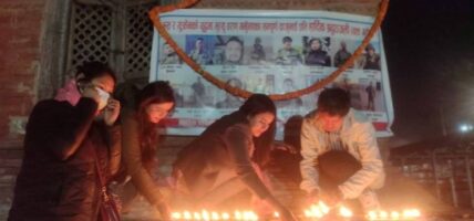 रुसी–युक्रेन युद्धमा मारिएका नेपालीको सम्झनामा दीप प्रज्वलन