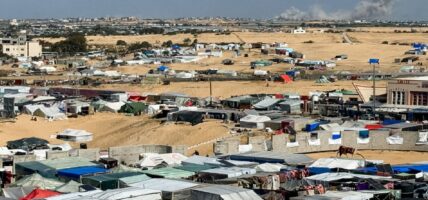 इजिप्टले नयाँ शिविर बनाएको छ: गाजामा