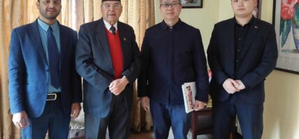 पूर्वप्रम खनाल र चिनियाँ राजदूत छनबीच भेट