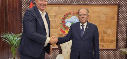 प्रधानमन्त्रीसँग आइसीसीका अध्यक्षको शिष्टाचार भेट