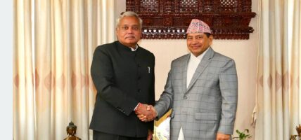 परराष्ट्रमन्त्री श्रेष्ठसँग भारतीय राजदूतको भेट