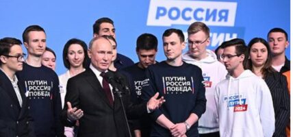 रुसको राष्ट्रपतिमा पुटिन पुनः निर्वाचित