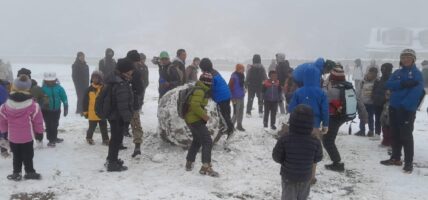 चैतको हिउँले खुम्बु क्षेत्र सेताम्मे
