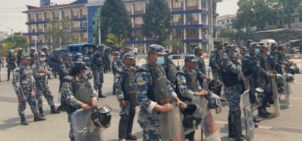 राप्रपाको प्रदर्शनमा चार हजारभन्दा बढी प्रहरी परिचालन