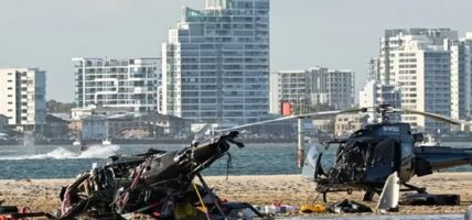 सैनिक अभ्यासका क्रममा दुई हेलिकप्टर आपसमा ठोक्किँदा १० जनाको मृत्यु