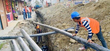 पोखरामा भूमिगत गर्ने विद्युत् वितरण आयोजनाको प्रगति निराशाजनक