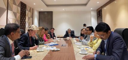 द्विपक्षीय व्यापार र आर्थिक सहयोग अभिवृद्धिका विषयमा यूरोपियन यूनियनसँग छलफल