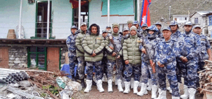 गोरखाको साम्दोमा सशस्त्र प्रहरीको ‘बोर्डर आउट पोष्ट’ स्थापना