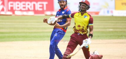 वेष्ट इन्डिज ‘ए’विरुद्ध नेपाललाई पहिलो सफलता