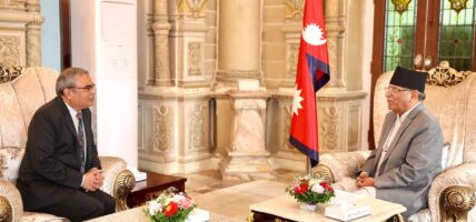 जलवायु परिवर्तन र बिम्स्टेक मुलुकसम्बन्धमा प्रधानमन्त्री र बिम्स्टेकका महासचिवबीच छलफल