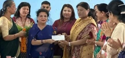 मङ्गलादेवी सिंह फाउन्डेसनद्वारा पद्मकन्या क्याम्पसमा पाँच लाखको अक्षयकोष स्थापना