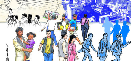 बाह्य बसाइ सर्ने नेपालीहरू प्रति एक लाखमा ३७ सय ५२ जना