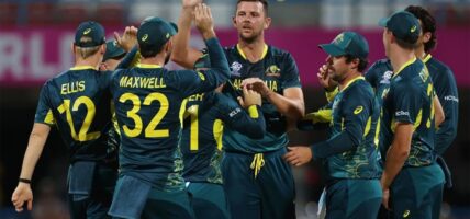 विश्वकप क्रिकेट:समूह बीबाट अस्ट्रेलिया र इङ्ल्यान्ड सुपर आठमा