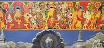 पाका कलाकारका चित्र एक साथ प्रदर्शनी