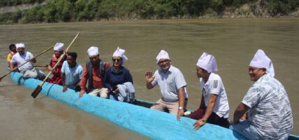 तेस्रो डुङ्गा दौड प्रतियोगितामा सुनसरी प्रथम
