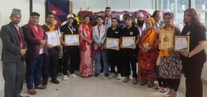 किशोरीहरुलाई मानवीय हिंसाबाट बच्न आत्मरक्षा तालिम