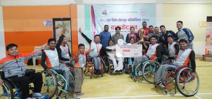 एपीएफ र सुदूरपश्चिमलाई बास्केटबल प्रतियोगिताको उपाधि