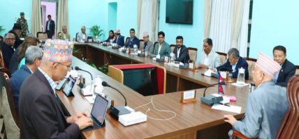 मन्त्रिपरिषद्को नियमित बैठक  २ बजे बस्दै