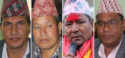 कर्णालीमा माओवादीका मन्त्रीहरूले राजीनामा दिंदै