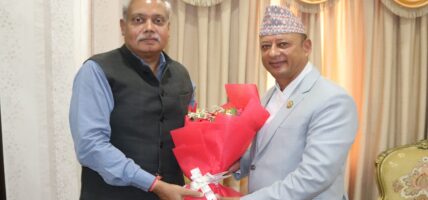 ऊर्जामन्त्री खड्कासँग भारतीय राजदूतको भेट