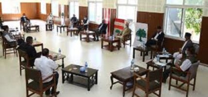 कांग्रेस पदाधिकारी बैठक आज