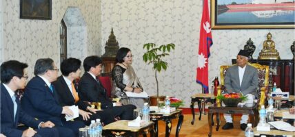 The President summons Japanese investors to Nepal
