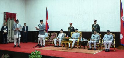 महान्यायाधिवक्ता वडालद्वारा शपथग्रहण