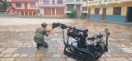 नेपाली सेनाद्वारा शङ्कास्पद वस्तु निष्क्रिय