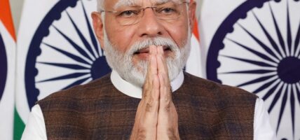भारतीय प्रधानमन्त्री मोदीले युक्रेनको भ्रमण गर्दै