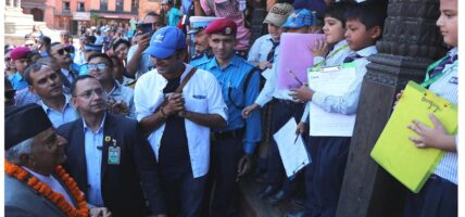राष्ट्रपतिले किन भक्तपुर दरबार अवलोकन गरे ?