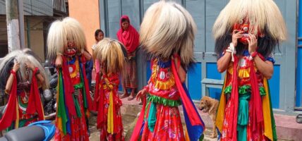 The traditional lakhe dance started with youth activism