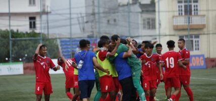 नेपाल साफ यु–२० च्याम्पियनसिपको फाइनलमा प्रवेश