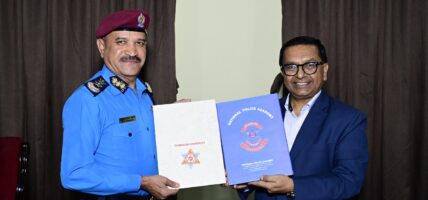 राष्ट्रिय प्रहरी प्रशिक्षण प्रतिष्ठान र त्रिविबीच समझदारीपत्रमा हस्ताक्षर