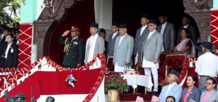 सैनिकमञ्च टुँडिखेलमा मनाइयो संविधान दिवस