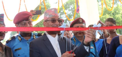 प्रहरी सेवामा नवर्निमित भवनले नागररिकको हितमा महत्वपूर्ण भूमिका निर्वाह गर्छ–गृहमन्त्री रमेश