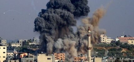 गाजास्थित मस्जिदमा भएको इजरायली आक्रमणमा २१ जनाको मृत्यु