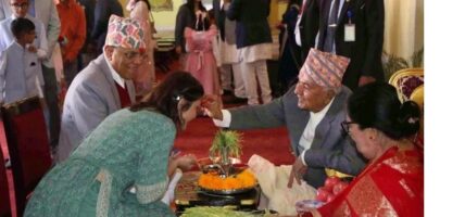 राष्ट्रपति पौडेलले दिउँसो साढे ३ बजेदेखि सर्वसाधारणलाई टीका लगाइदिने