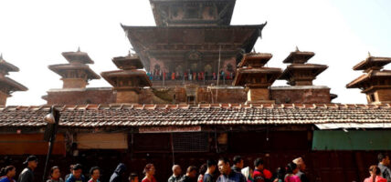 तलेजु भवानीको मन्दिर आज खुला, दर्शनार्थीको घुइँचो