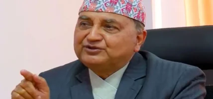 एमाले वरिष्ठ उपाध्यक्ष पोखरेललाई कार्यवाहक अध्यक्ष