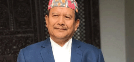 व्यवसायी मीनबहादुर गुरुङले दान गरेको जग्गामा एमालेको कार्यालय