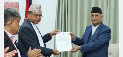 प्रधानमन्त्री उद्धार कोषमा निर्माण व्यवसायी विकास परिषद्को एक करोड सहयोग