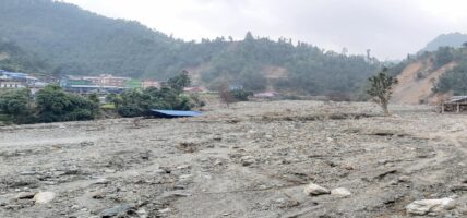 बाढीले बगर बनायो गोटीखेल बजार, छ अर्बका संरचना ध्वस्त