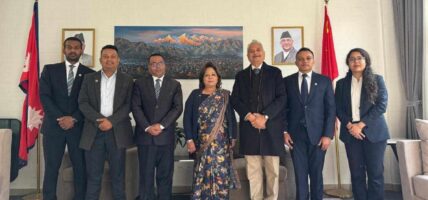 परराष्ट्रमन्त्री डा राणा छन्दुस्थित महावाणिज्यदूतावासमा