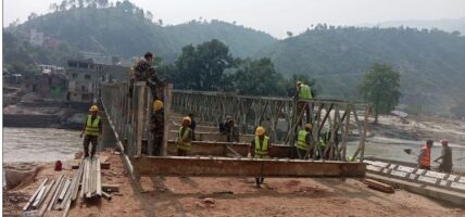 रामेछाप र सिन्धुली जोड्ने नौ वटा पुल क्षति