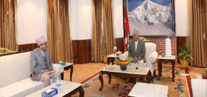 राष्ट्रपति पौडेल र सभामुख घिमिरेबीच भेटवार्ता