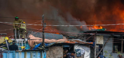 फिलिपिन्सको राजधानीमा भीषण आगलागी