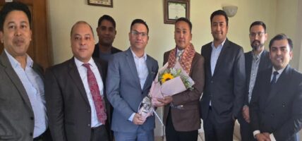 मर्चेन्ट बैंकर्सद्वारा धितोपत्र बोर्डका अध्यक्षसँग भेट