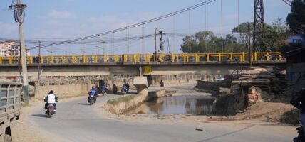 हिउँदमा पनि हटेन वाग्मती करिडोरको कालो पुलमुनि पानी जम्ने समस्या